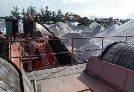 Dây chuyền công nghệ tuyển Silic